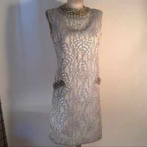 Vintage 60's brocade dress
